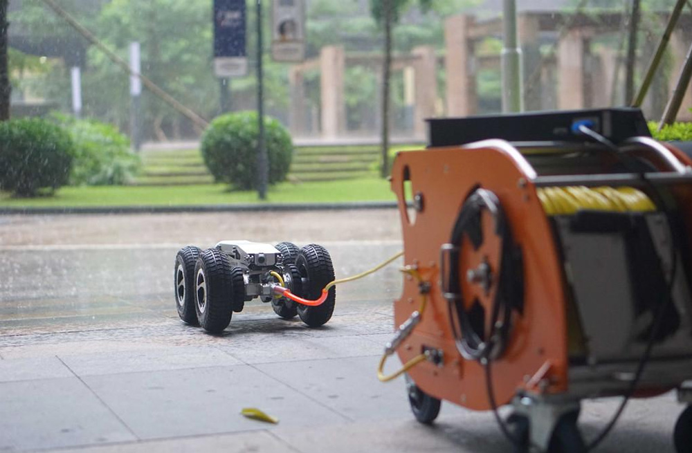 花岗村管道检测机器人