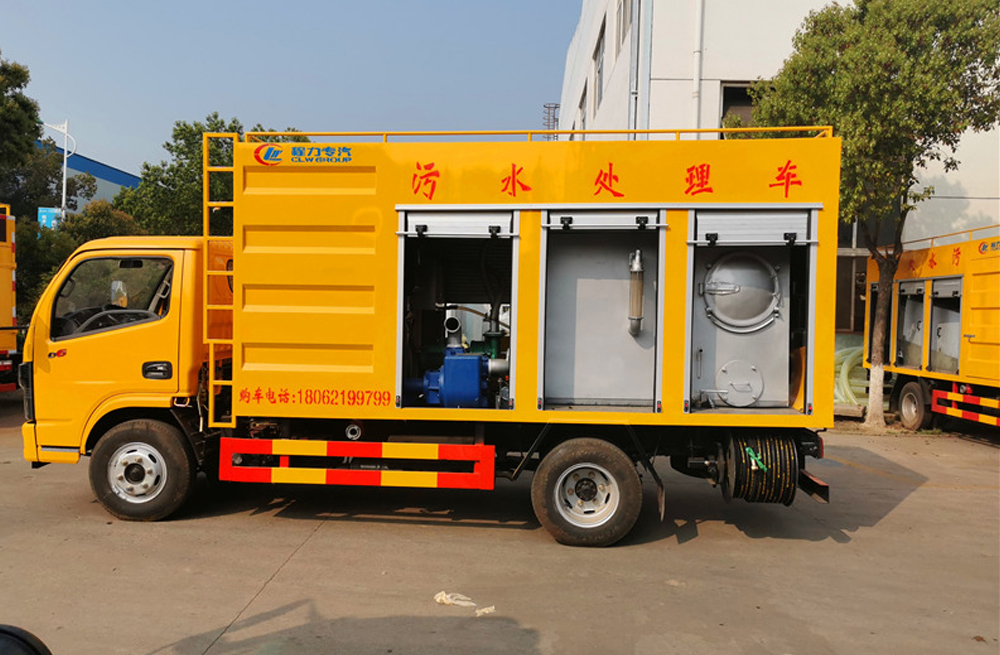 281花岗村污水分离车