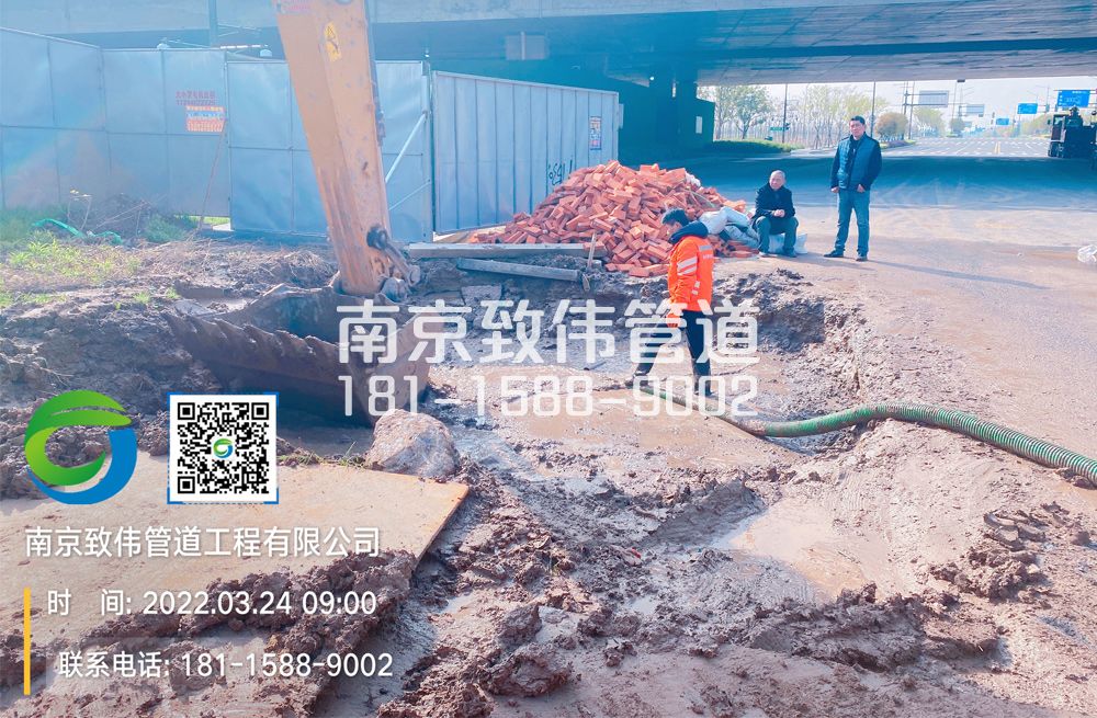 花岗村泥浆清理